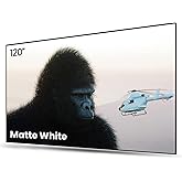 AWOL VISION 120" Fixed Frame Projector Screen, 1.3 dB Peak Gain, The Perfect Combo with LTV-2500, 80% Picture Quality Improve