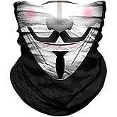 WYSUMMER Scarves Bandanas Skull Face Tube Headband, Gaiter Head Wrap Balaclava Magic Scarf Motorcycle Multi Function Headwear