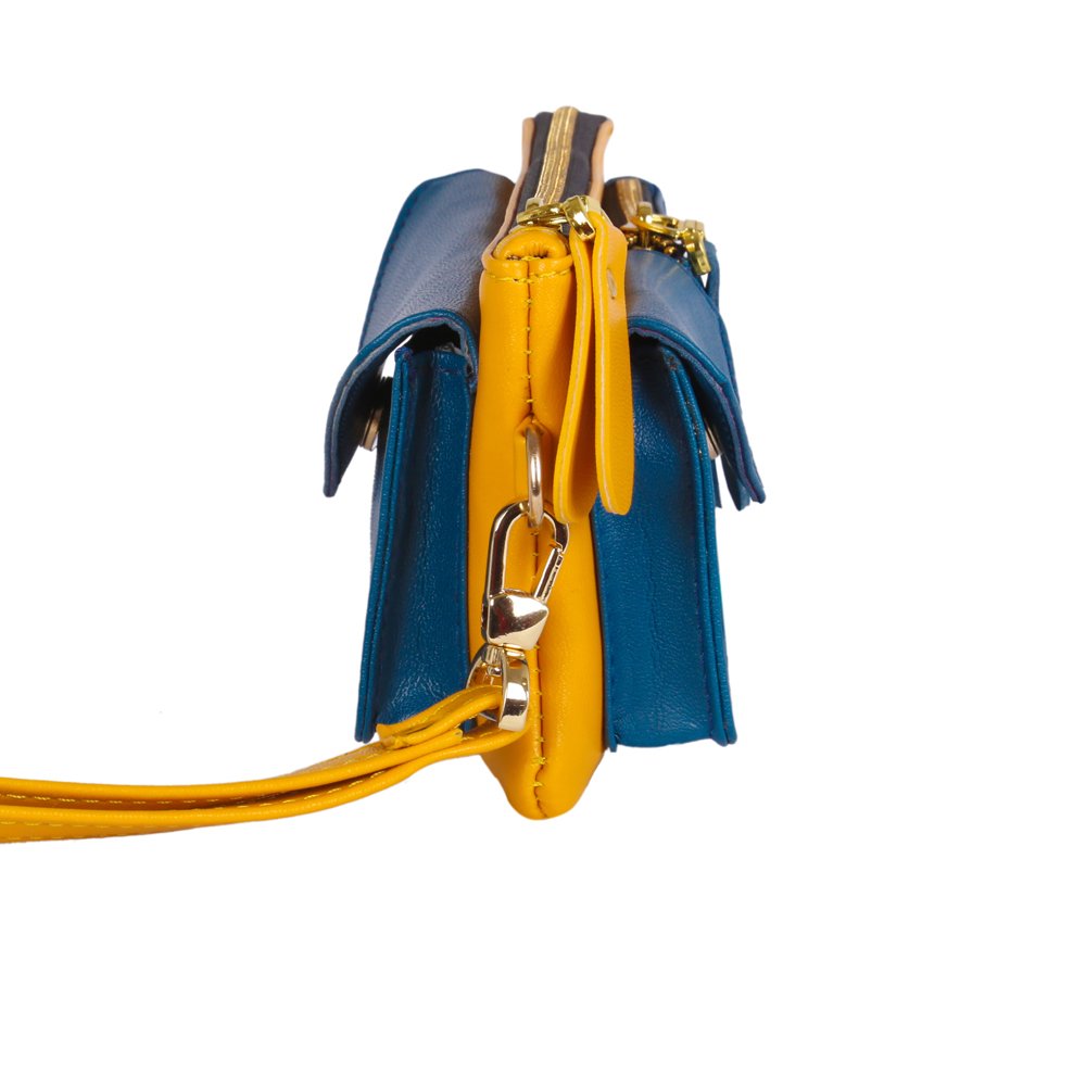 august women's handbag-mustard