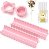 MOOROL Circle Cake Pop Mold for Baking with 50PCS Cake Pop Sticks Bags Ties,Baking Molds for Birthday Wedding Baby Shower Kids Party Desserts.