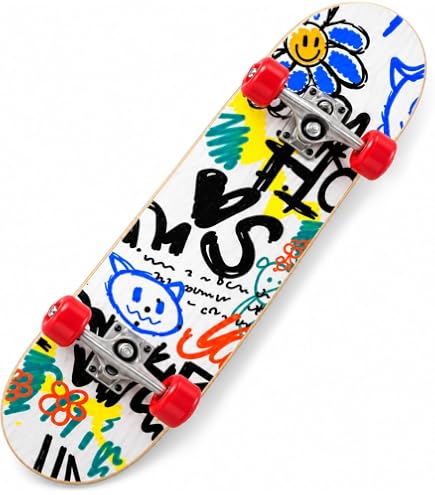 Skate Completo Shape 8.0 Mentex Night Skull | Amazon.com.br