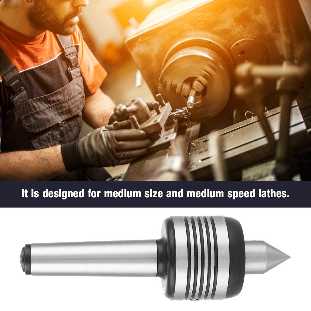 MT3 Heavy Duty Accuracy Triple Bearing Revolving Live Center for Metal Work Lathe Turning - Image 3