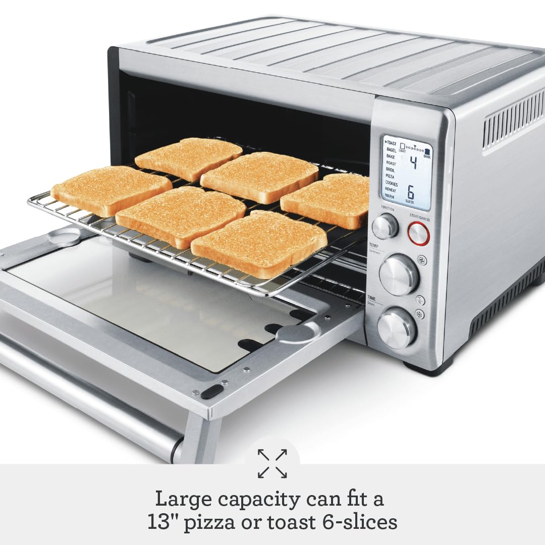 Smart Oven Rack Bov845bss Toaster Ovens Stainless Steel