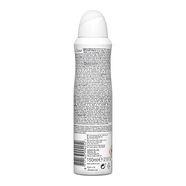 DOVE INVISIBLE DRY ANTI WHITE MARKS ANTI-PERSPIRANT DEODERANT