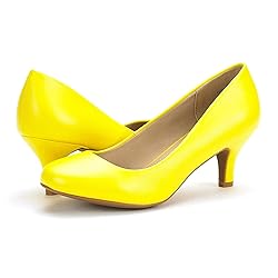 DREAM PAIRS Women's Dress Comfortable Low Heel Pump