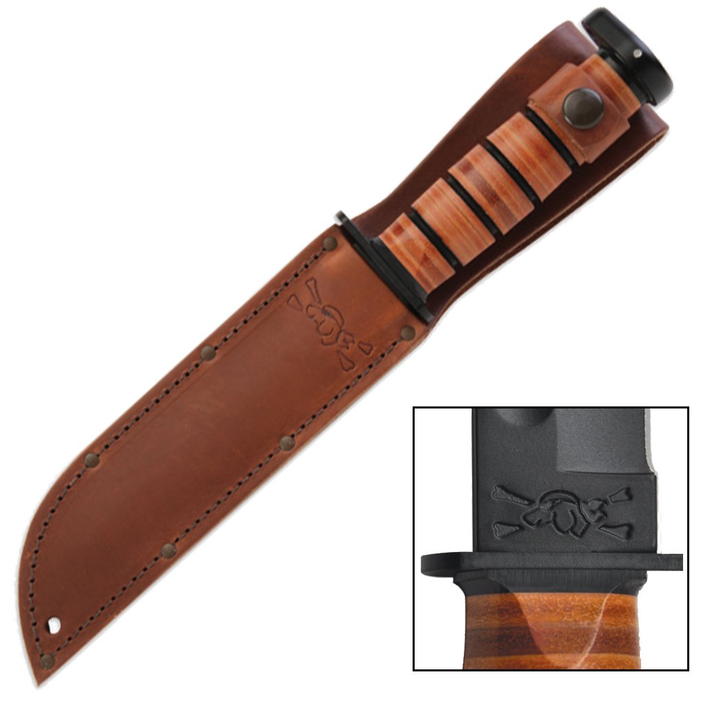 KA1317BRK Dogs Head Utility Knife Steel Hunting Knives