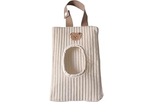 Crovakeu 1pcs Baby Wipe Holder – Reusable Travel Baby Wipes Case & Refillable Pull-Out Tissue Pouch – Car Dispenser for RV, C