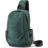 Seoky Rop Men Women Sling Bag Backpack Lightweight Water Resistant Shoulder Crossbody Bags for Travel