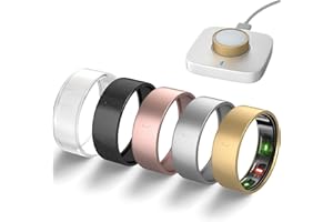 sylacor 5 Pack Ring Cover Compatible with Oura Ring Gen 4/Gen 3, Ultra-Thin Scratch-Resistant TPU Oura Ring Protecter Case Accessories for Women Men Gym (Gold+Silver+Rosegold+Black+Clear, Size 9)