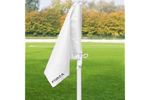FORZA Colored Corner Flags | Pack of 4 Corner Flags in 10 Bright Colour Options - Ideal for Sports Pitches [Poles Not Include
