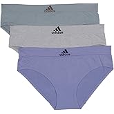 adidas womens Seamless Hipster Underwear 3 Pack