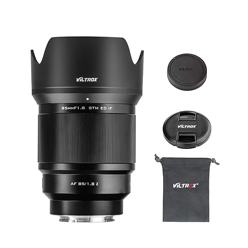 VILTROX 85mm STM Full-Frame Portrait Lens Autofocus Large