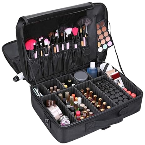 Vin beauty TOPmountain Bewegliche Verfassungs Fall Cosmetic Bag Organizer Professionel Aufbewahrungstasche Koffer