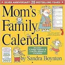 Smeom Calendrier 2023 Mom's Family Wall Calendar 2022: Workman Calendars, Boynton, Sandra:  9781523508204: Amazon.com: Books