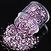 NICOLE DIARY 4 Boxes Unicorn Gradient Nail Glitter Sequins Iridescent Flakies Tips Pink Rose Red Colorful Ultra-thin Nail Decoration