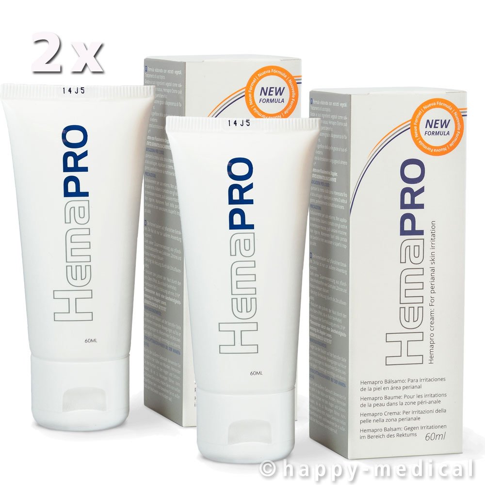 Hemorrhoids Treatment TOTAL 2 months 2 Hemapro Cream Treatment for