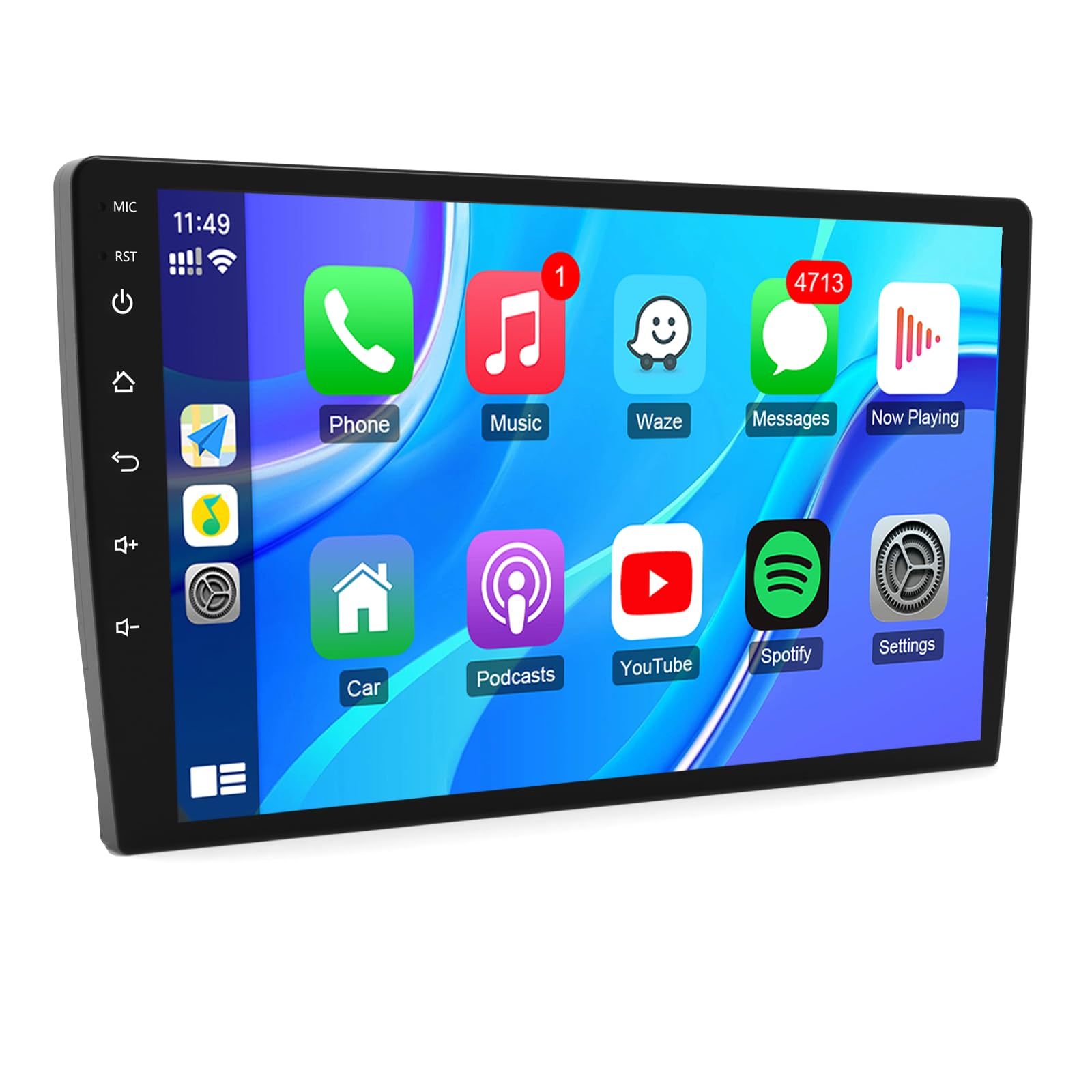 Photo 1 of 10.1 Inch 2+32GB Android Car Radio Stereo Screen for 2Din Raido Model - Wireless Apple Carplay & Android Auto, Car GPS in-Dash Navigation WiFi BT MirrorLink Split Screen