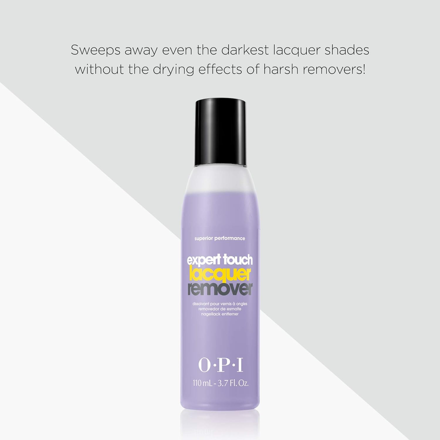 OPI Nail Polish Remover, Expert Touch, Non-Drying Formula, 3.7 Fl Oz: Premium Beauty