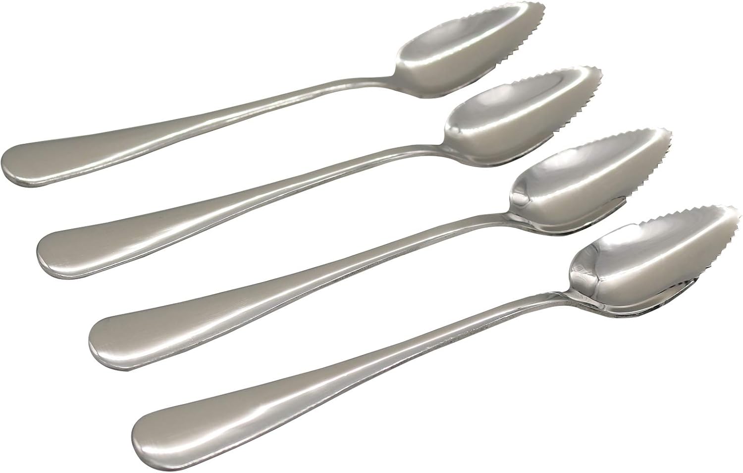 XINGJUCHEN Grapefruit Spoons Knife Serrated Curved Stainless Sectioner