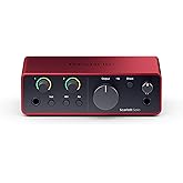 Focusrite Scarlett Solo 3rd Gen USB Audio Interface for Guitarists, Vocalists, Podcasters or Producers to record and playback