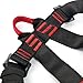 Pro Safety Half Body Tree Rigging Rock Climbing Rappelling Harness Equipment