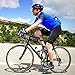 FlexDin Bicycle Frame Energy Bag (Small Size), Road Racing/Touring/Triathlon Aerodynamic Bike Top Tube Cycling Fuel Bag Food Pouch Waterproof 420D 0.4L Black
