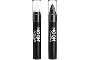 Face Paint Stick / Body Crayon Monochrome Set makeup for the Face & Body by Moon Creations - 0.12oz