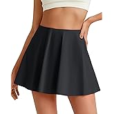 G4Free Tennis Skirts for Women Elastic Waist Pleated Casual Athletic Golf Pickleball Skorts with Pockets