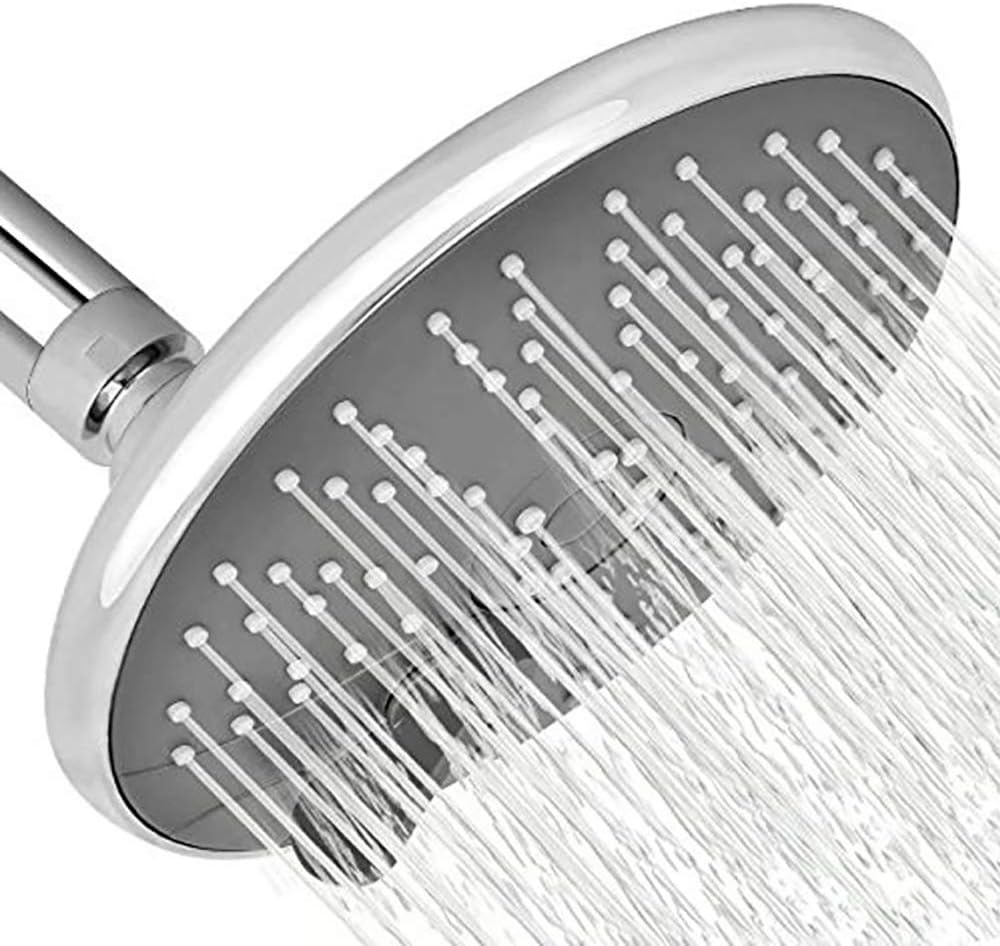 ZUEN Shower Head 6 Inches (Approximately 15.2 cm) Rain
