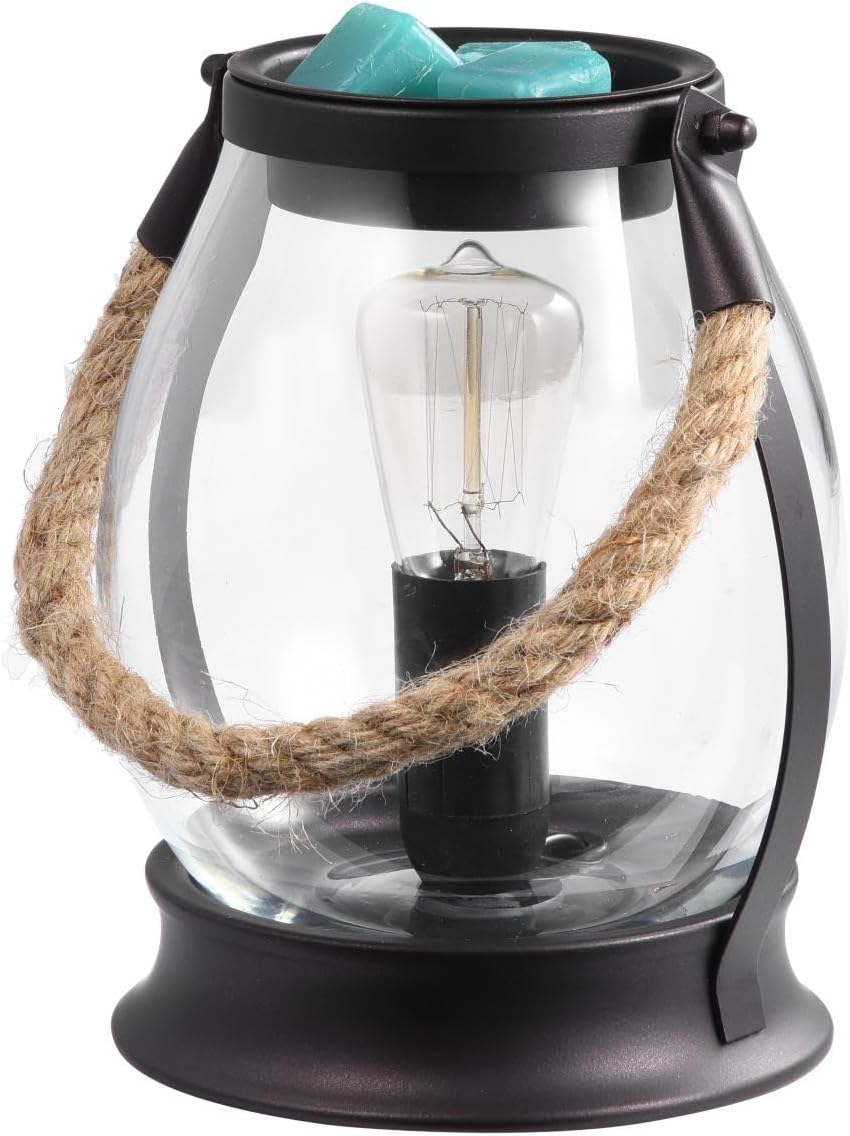 Oil Lamps & Accessories - Stunning Electric Wax Melt Burners, Oil Burner, Wax Warmer, Night Light Oil Lamp for Home Decoration (Bulb)