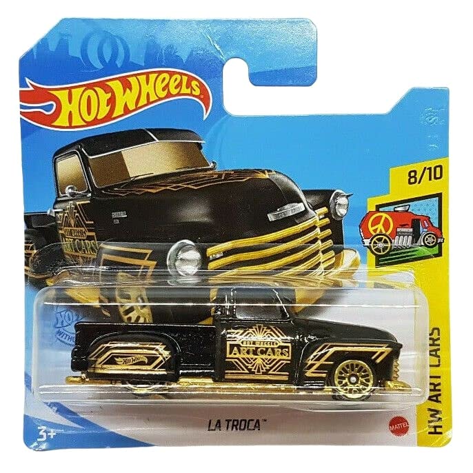Hot Wheels - La Troca - HW Art Cars 8/10 - GRY35 - Short Card - GM - Mattel 2021