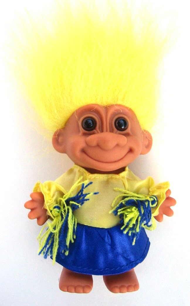 yellow troll doll