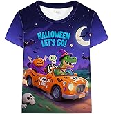 DDSOL Toddler Boy T-Shirt Short Sleeve 3D Graphic Monster Truck Summer Tops Tees Shirt 4-10 Years