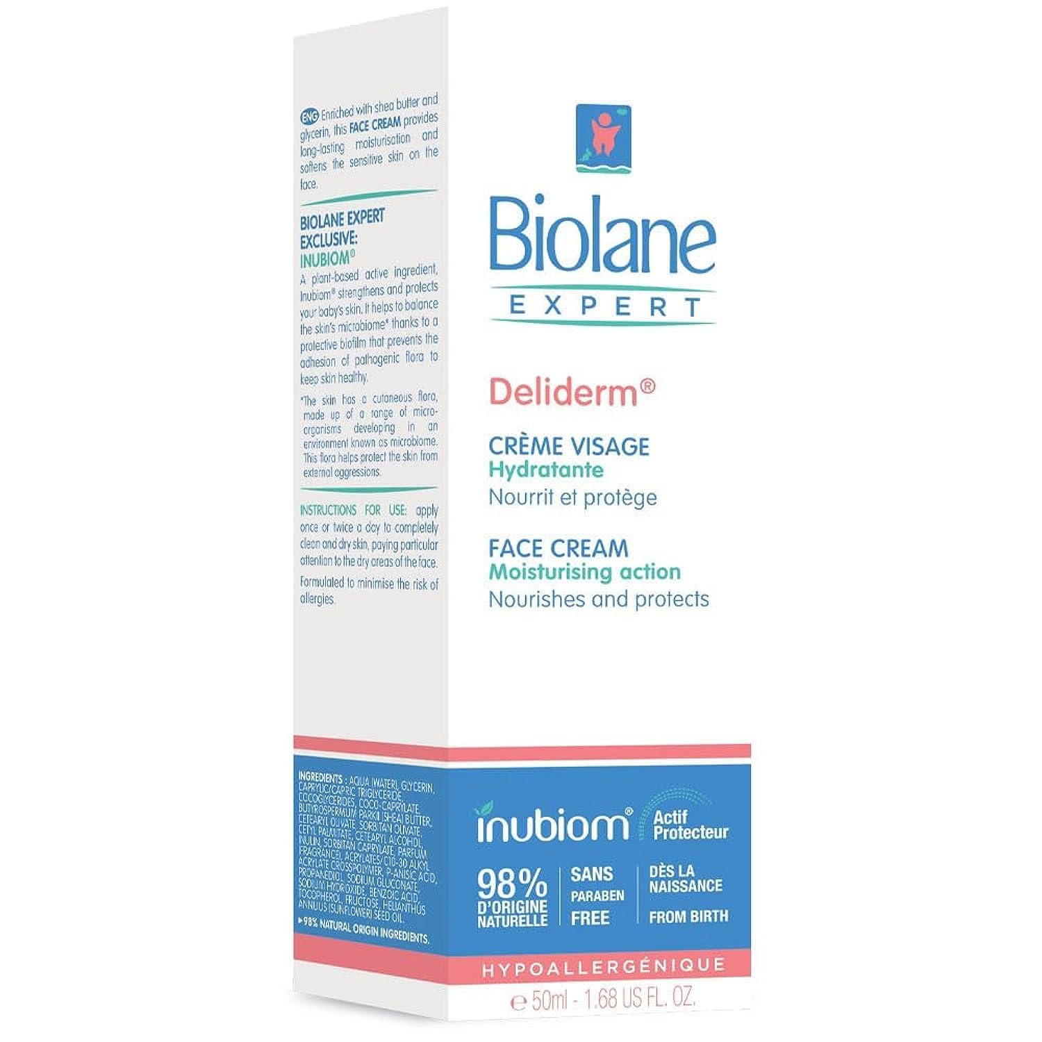 Biolane Expert Deliderm Moisturising Face Cream 50ml