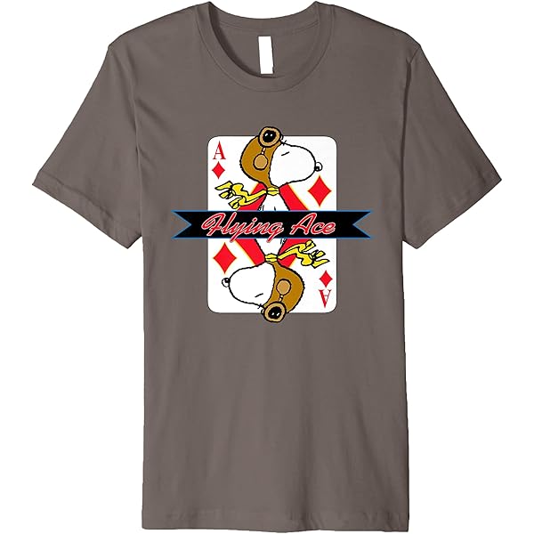 Amazon.com: Peanuts Snoopy Flying Ace Long Sleeve T-Shirt
