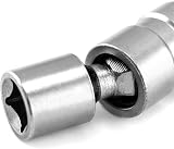 QWORK 2Pcs Thin Wall Spark Plug Socket 14mm 16mm 3/8 Inch 12-Point Magnetic view 5