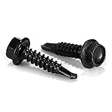 #14 x 3/4" Sheet Metal Screws 100PCS 410 Stainless