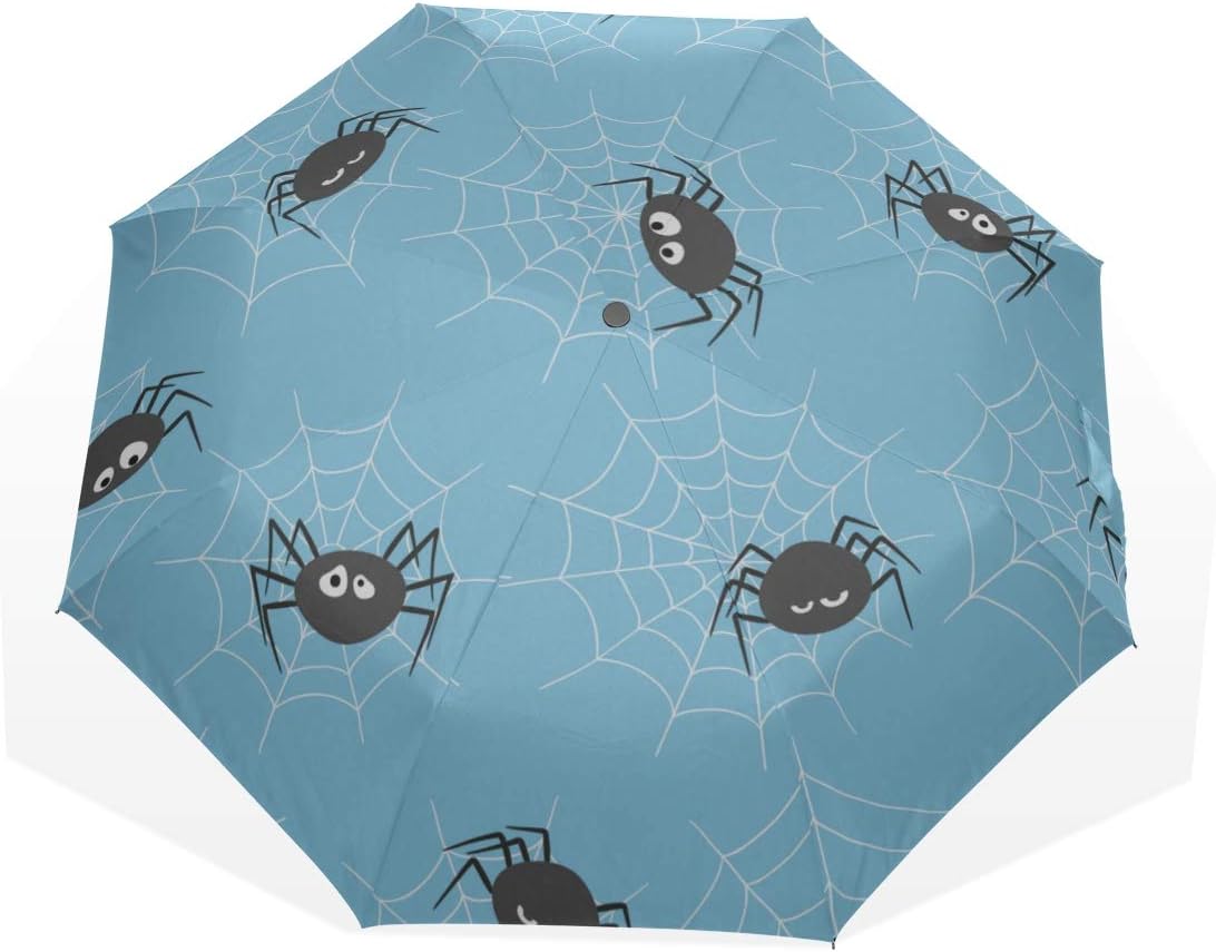 Umbrella For Traveling Spider Black Cool Netting Insect 3