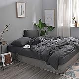 Amazon.com: AmazonBasics Heather Jersey Sheet Set - Queen