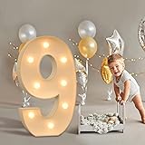 imprsv Marquee Numbers, 3FT Light Up Numbers for