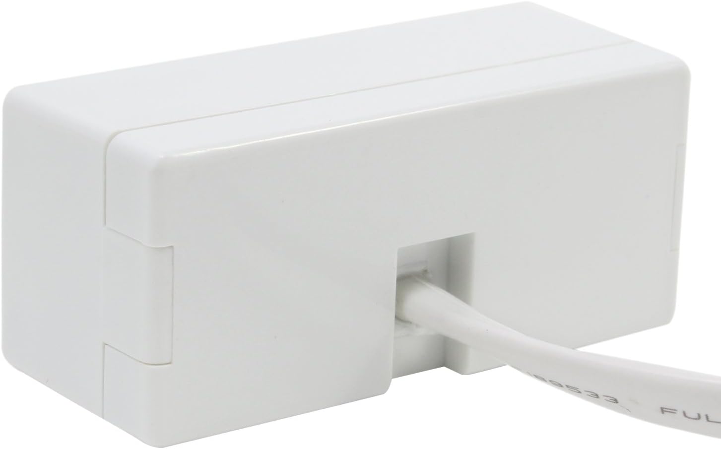 One BT Plug to Two UK BT Telephone Socket Adapter Splitter Doubler