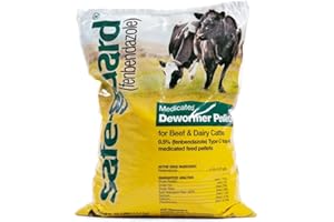YFCACT OXYGEER Merck Animal Health Safe-Guard Dewormer 0.5% Alfalfa-Based Pellets 10lb