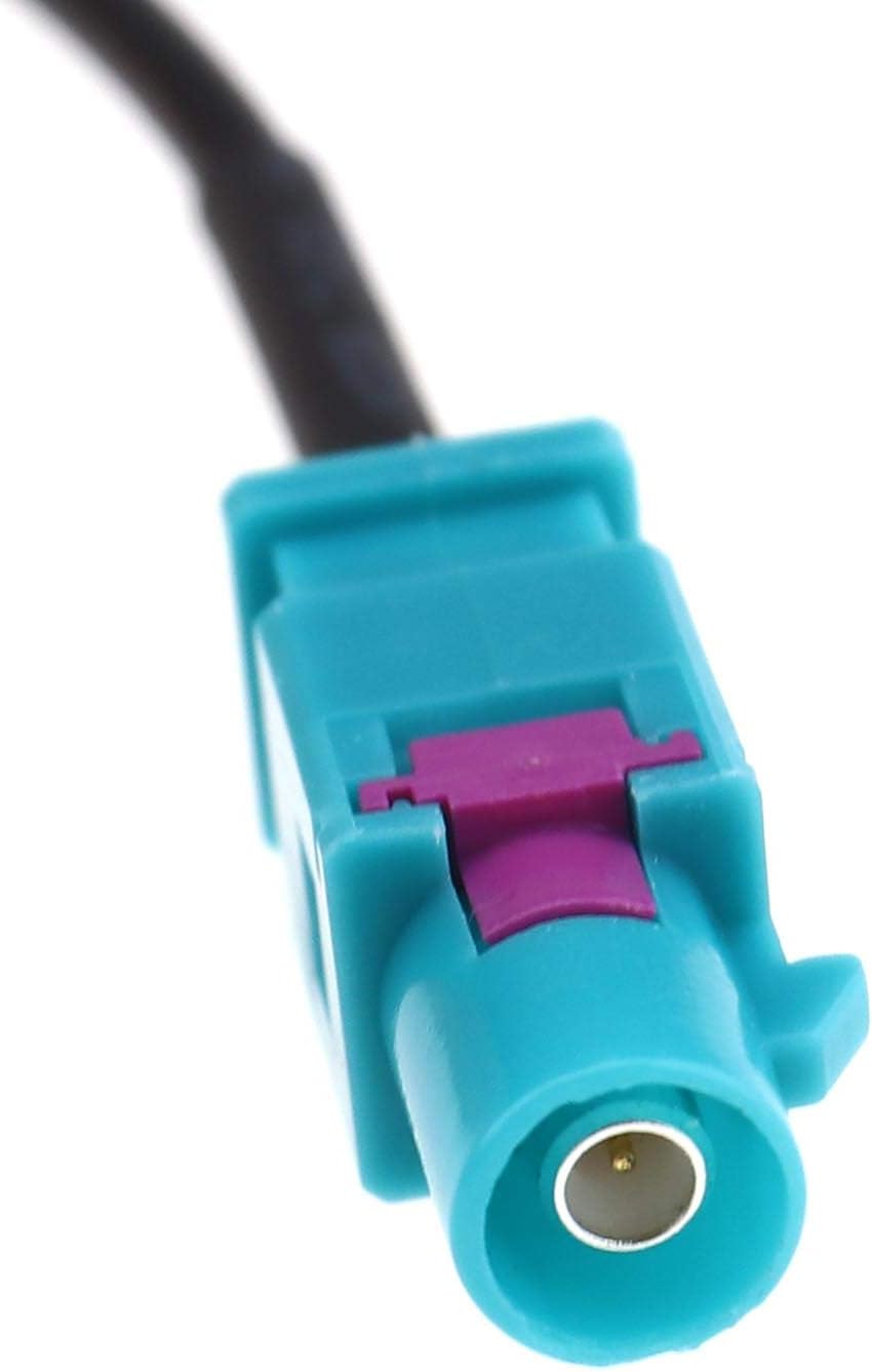 Plastic 1M FakraZ Male to Female Antenna Adapter for GPS GSM Navigation