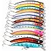Goture Deep Diving Minnow Hard Fishing Lures Bass Crankbaits with Treble Hook Life-like Swimming Trout Fishing Tackle