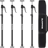 OUTIMATE Third Hand Support Pole Heavy Duty, Cabinet Jacks for Installing Cabinets with 154 LBS Capacity and Expand from 49-1/5 to 114-1/5 in, 4-PC