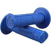 NIBBI Motorcycle Hand Grips 7/8" 22mm 24mm Dirt Bike Grips Universal Motorcycle Handlebar Grips ATV Twist Throttle Non-Slip Rubber Racing Grip for Motocross