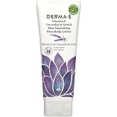 Derma E Vitamin E Lavender and Neroli Therapeutic Shea Body Lotion – All Natural Moisturizer for Dry Skin – Gently Scented Cruelty Free Moisturizing Cream, 8 oz