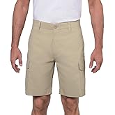 Wearfirst Men’s Classic Fit Stretch Lightweight Cargo Short