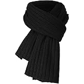 Winter Scarf for Women - Cozy Scarves for Women Warm, Premium Knit winter Scarf Cold Weather Accessory 70.8"x9.8"