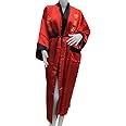 Amazon.com: Two Sided Chinese Red Silk Dragon Robe : Clothing, Shoes ...